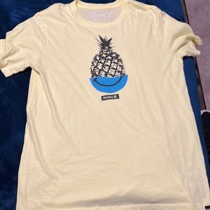 Hurley Yellow Medium Shirt